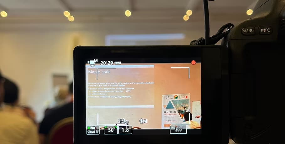 Conference hall photo from legacy ICMMP archive