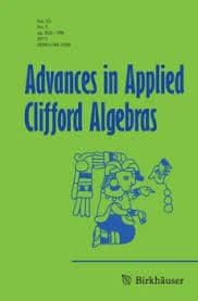 Advances in Applied Clifford Algebras journal cover