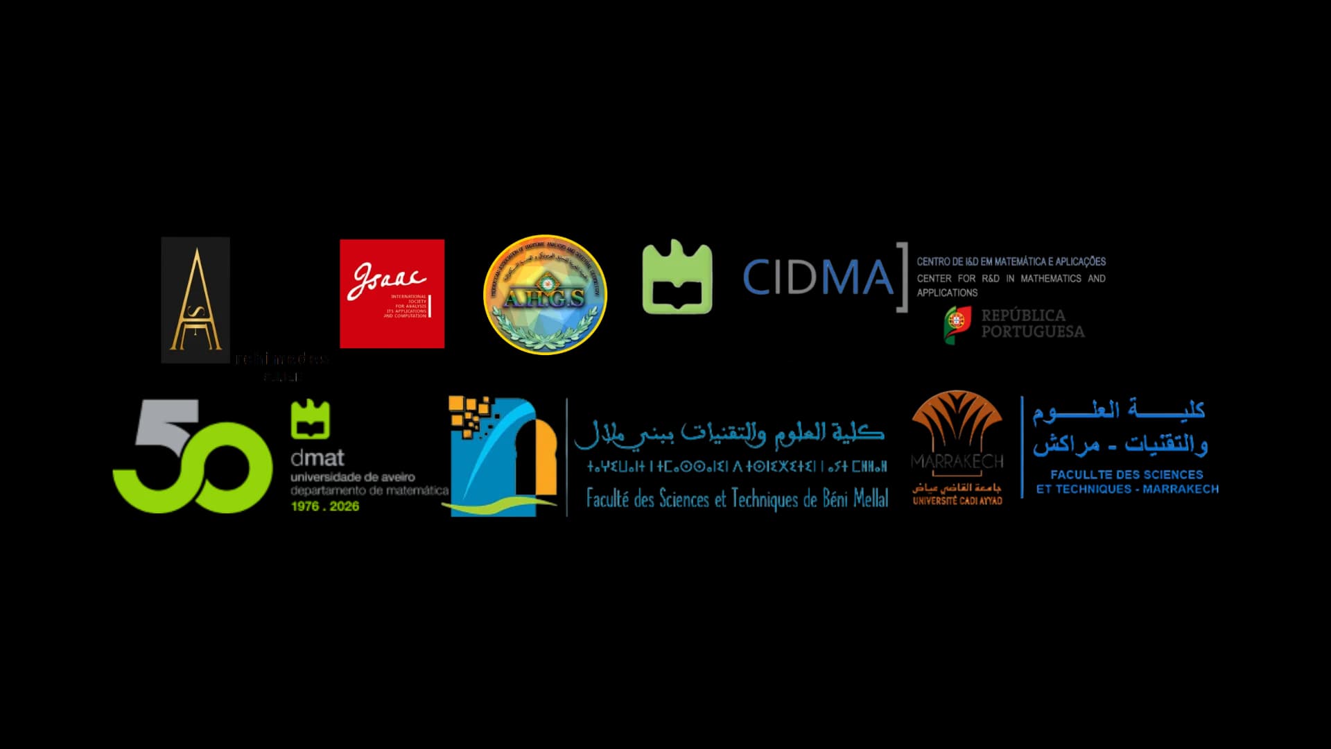 ICMMP 26 institutional partners logos